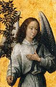 Angel with an olive branch